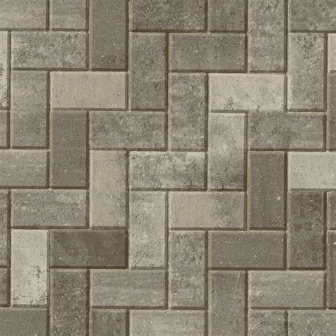 Brett Omega 50mm Driveway Blockpaving Silver Haze (488 Per Pack)