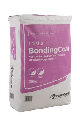 British Gypsum Thistle Bonding Coat Plaster 25KG (56)