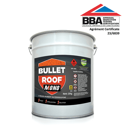 Bullet Roof Mono Liquid Rubber Dark Grey