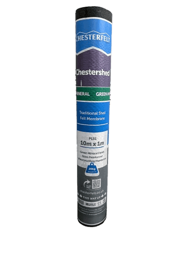 Chesterfelt P131 Chestershed Green Mineral 1 Mtr x 10 Mtr 20KG