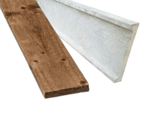 Concrete & Timber Gravel Boards