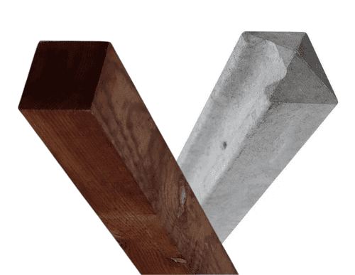 Concrete & Timber Posts