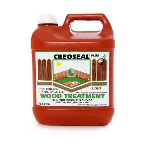 Creoseal Light Brown 4Ltr