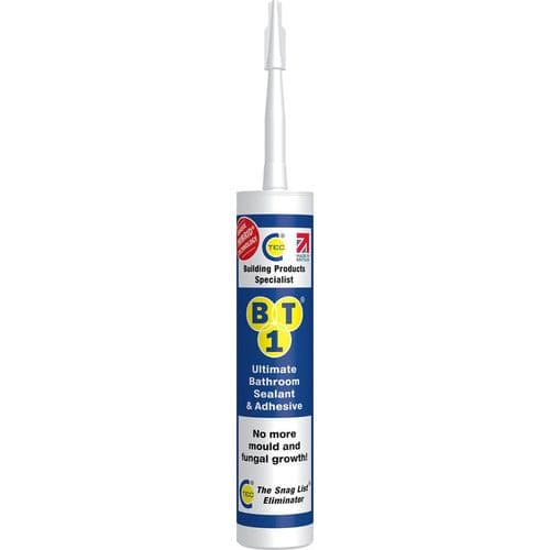 Ctec BT1 Bathroom Sealant & Adhesive 290ml