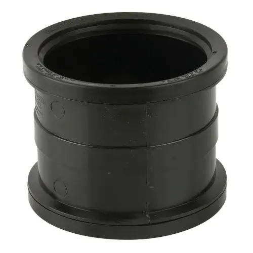 Double Socket Soil Slip Coupler - Push Fit Soil 110mm (SPSCDSB)