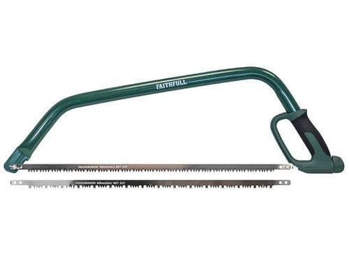 Faithfull Countryman Bowsaw 600mm (24") 2 Blades