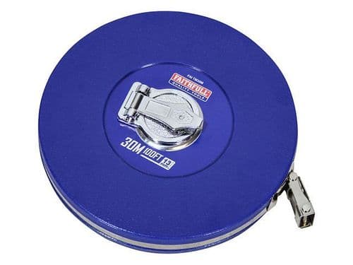 Faithfull Fibreglass Enclosed Long Tape Measure