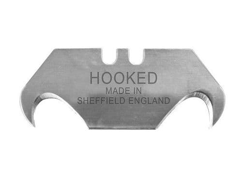 Faithfull Heavy-Duty Trimming Knife Hook Blades (10 Pc)