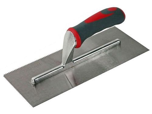Faithfull Notched Mastic Trowel 115mm x 278mm x 3mm