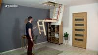 Fakro LWK Komfort Loft Ladder 3 segment 550x1110mm