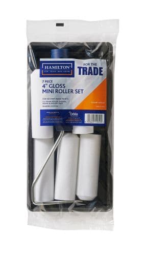 For The Trade 7 Piece 4″ Foam Mini Roller Kit