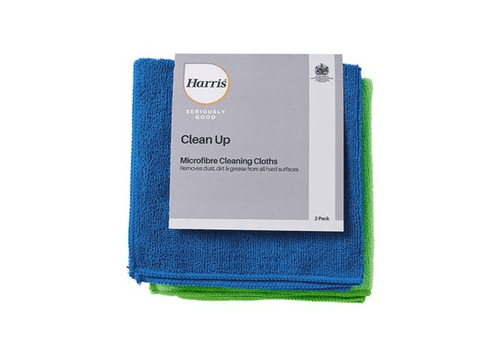 Harris Seriously Good Microfibre Cleaning Cloth (2 Pack)