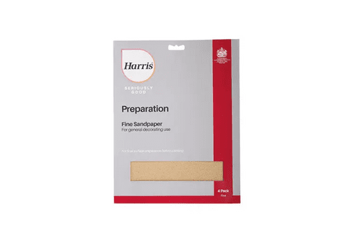 Harris Seriously Good Sandpaper Fine (4 Pack)