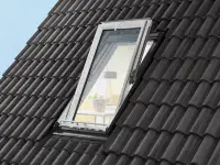 Keylite Centre Pivot Roof Window White Finish Hi-Therm glass 780x1180mm