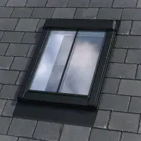 Keylite Centre Pivot Roof Window White Finish Hi-Therm glass 780x980mm