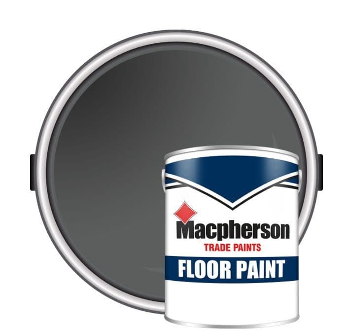 Macpherson Paint A588oe Macpherson Floor Paint Grey 5 Ltr