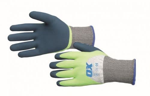 OX Foam Latex Cut C Gloves Extra Large (OX-S484010)