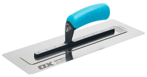 OX Pro Semi Flex Stainless Steel Trowel