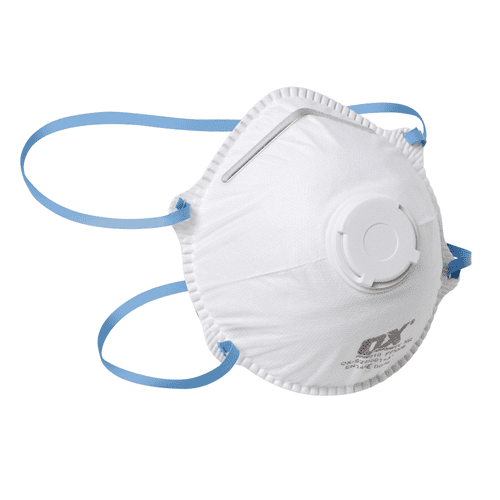 OX S212 FFP2V NR Moulded Valved Cup Respirator (OX-S488201)