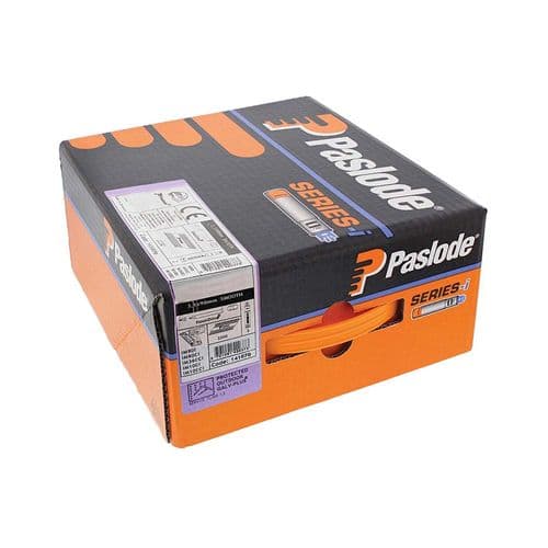 Paslode IM360Ci Nails & Fuel Cells Trade Pack - Plain Shank - Galvanised + 3.1 x 90/2CFC (PAS141070)