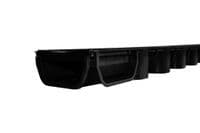Polyflow Low Flow Channel Drain [50mm] Black Plastic Top