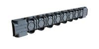 Polyflow Low Flow Channel Drain [50mm] Grey Plastic Top