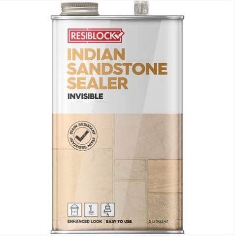 Resiblock Indian Sandstone Sealer Invisible 5ltr