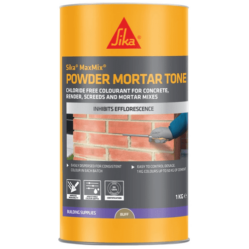 Sika MaxMix® Powder Mortar Tone Buff 1 kg