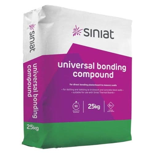 Siniat Dry Wall Adhesive 25KG Universal bonding compound