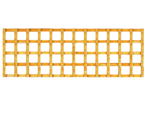 Square Trellis Dipped Golden