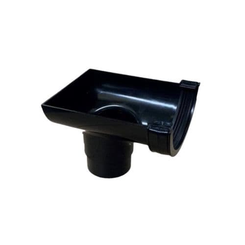 Stopend Outlet - Half Round (AO2BL)