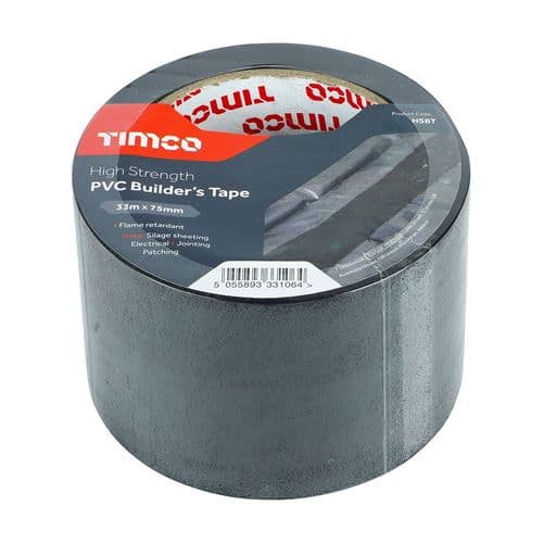 Timco High Strength PVC Builder's Tape