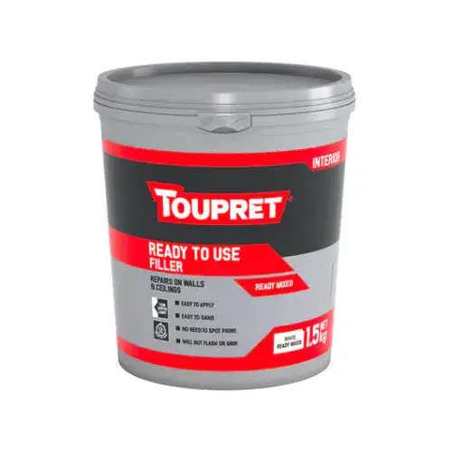 TOUPRET READY TO USE FILLER (Ready Mixed) 1.5kg