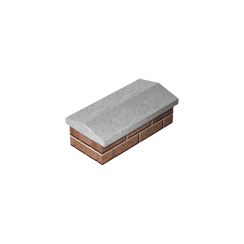 Twice Weathered Coping Stone