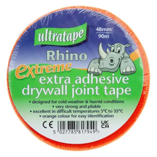 Ultratape Rhino Extra Adhesive Drywall Joint Tape (Scrim) 48mm X 90m