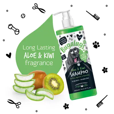 Aloe & Kiwi Soothing Dog Shampoo