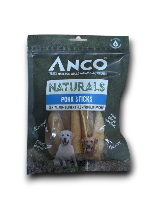 Anco Naturals - Pork Sticks - 100g