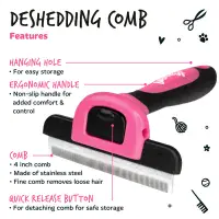 Bugalugs - Deshedding Comb
