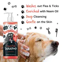 Bugalugs - Flea and Tick  Shampoo with Neem Oil