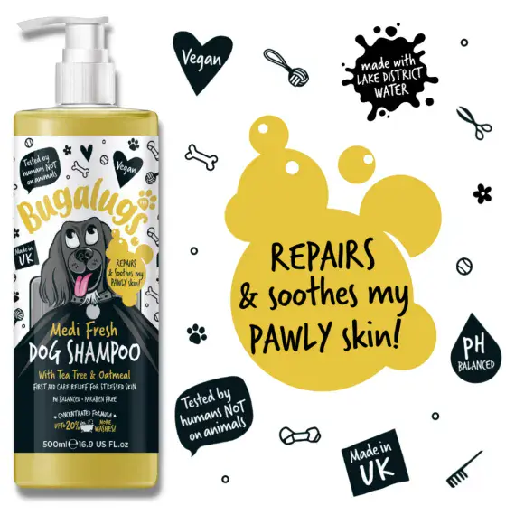 Bugalugs - Medi Fresh Shampoo with Tea Tree & Oatmeal