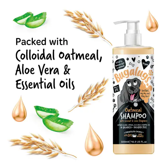 Bugalugs - Oatmeal Shampoo with Coconut & Lime