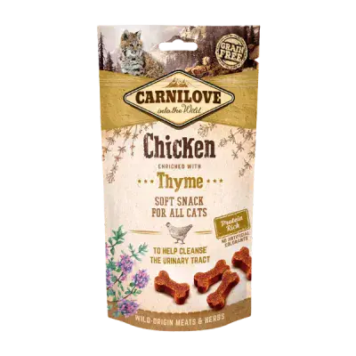 Carnilove Cat Treats - Chicken & Thyme - 50g