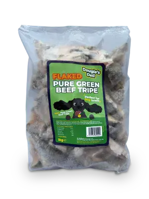 Dougies - Green Beef Tripe Flakes