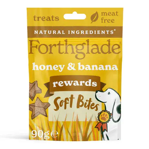 Forthglade - Soft Bites Banana & Honey Dog Treats
