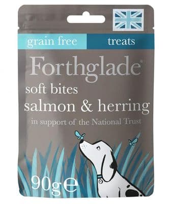 Forthglade -  Soft Bites Training Treat - Salmon & Herring