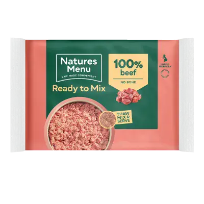 Natures Menu - Boneless Beef - 400G