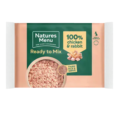 Natures Menu - Chicken & Rabbit - 400G