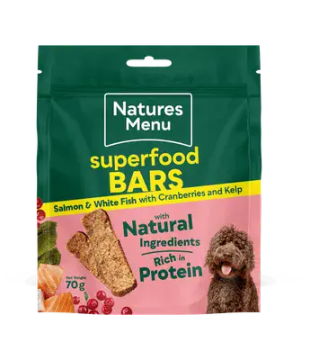 Natures Menu Superfood Bar - Salmon, White Fish