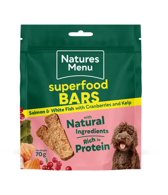 Natures Menu Superfood Bar - Salmon, White Fish