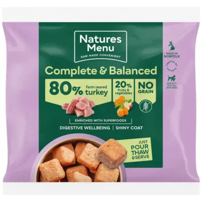 NM Country Hunter Nuggets - Farm Reared Turkey - 1KG